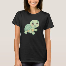 Cute Baby Turtle Walking T Shirt