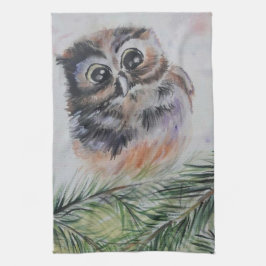 Cute Baby Uggla Kitchen Towel Kökshandduk