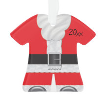 Cute Baby under jul-jultomten Ornament
