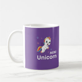 Cute baby unicorn Modern Kaffemugg