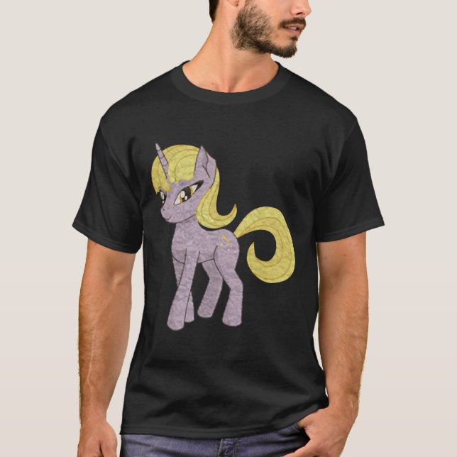 Cute Baby Unicorn T Shirt (Framsida)