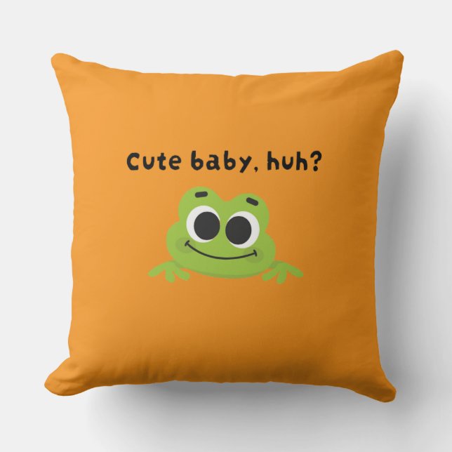 Cute baby, va? kudde (Framsida)