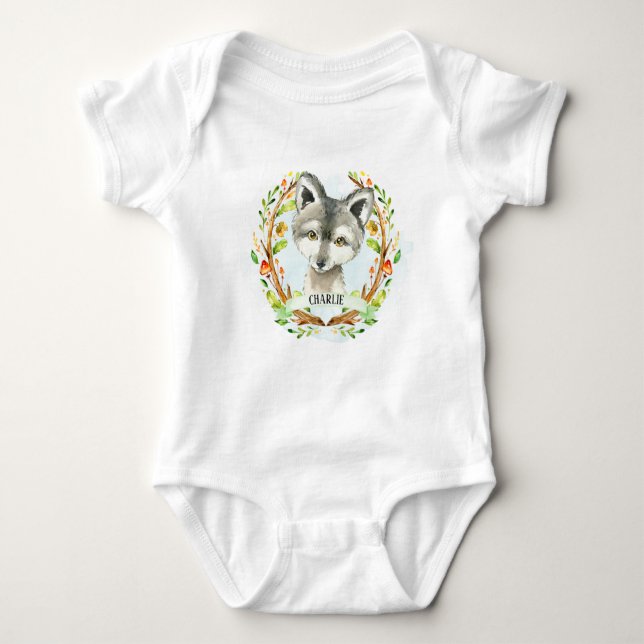 Cute Baby Varg T Shirt (Framsida)