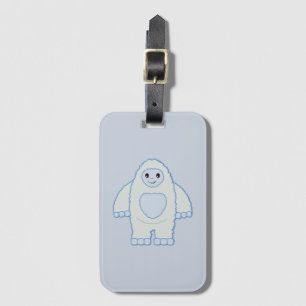 Cute Baby Yeti Bagagebricka