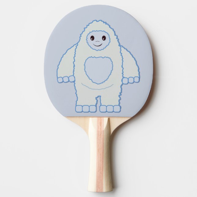 Cute Baby Yeti Pingisracket (Framsidan)
