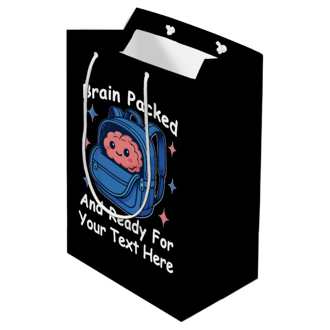 Cute Back-to-School Customizable “Brain Ready" (Baksidan Vinklad)