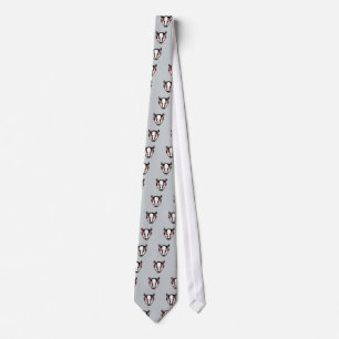 Cute Badger Ansikte Slips