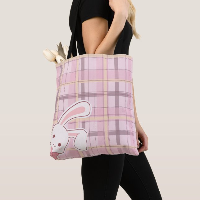Cute bag in Rosa Shades Tygkasse (Närbild)