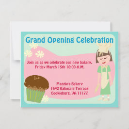 Cute Baking Theme Inbjudan