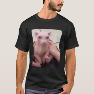 Cute Bald Bingus Mitt inneslutna hairless Sphinx C T Shirt