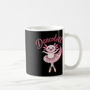 Cute Ballerina Ballet Axolotl Dance Funny Gifts Fo Kaffemugg