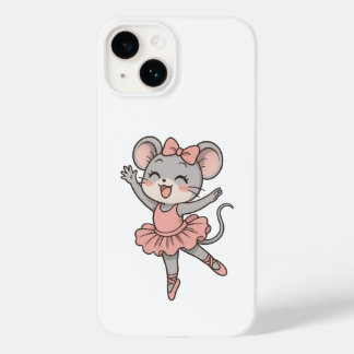 Cute Ballerina Mouse Phone Case Manga Stil Charm