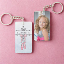 Cute ballerina-skor personlig namn trendig
