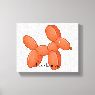 Cute Balloon Hund Thunder_Cove Canvastryck