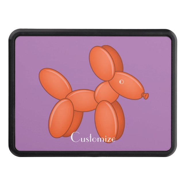 Cute Balloon Hund Thunder_Cove  Dragkroksskydd (Framsidan)