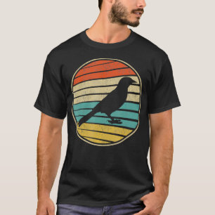 Cute Baltimore Oriole Retro Vintage 70s Bird w T Shirt