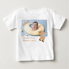 Cute Bambi Hjort Baby First Mors dag Photo T Shirt