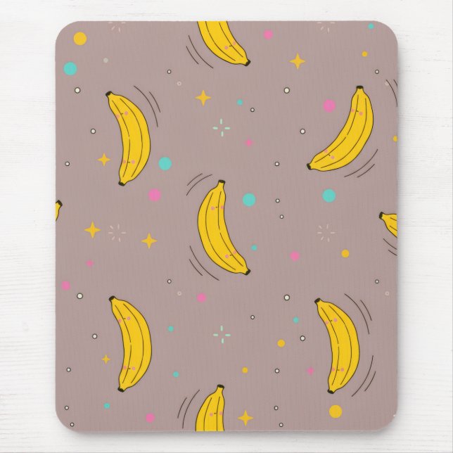 Cute Banana All-Over Print Musmatta (Framsidan)