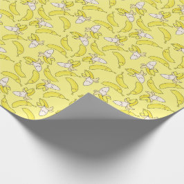 Cute Banana Barns födelsedag Kawaii Presentpapper