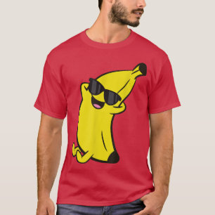 Cute Banana Fruit Relaing Lazy Banana T Shirt
