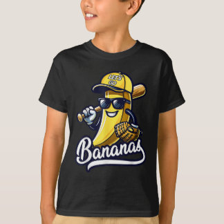 Cute Bananas Proud Namn Graphic Bananas Älskare Ma T Shirt