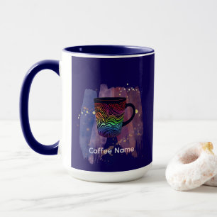 Cute Barista Obsessivt Coffee café Mugg