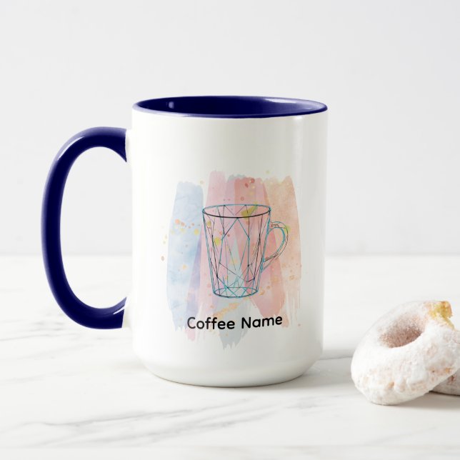 Cute Barista Obsessivt Coffee café Mugg (Med munk)