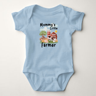 Cute Barnyard Animals Baby Bodykostym T Shirt