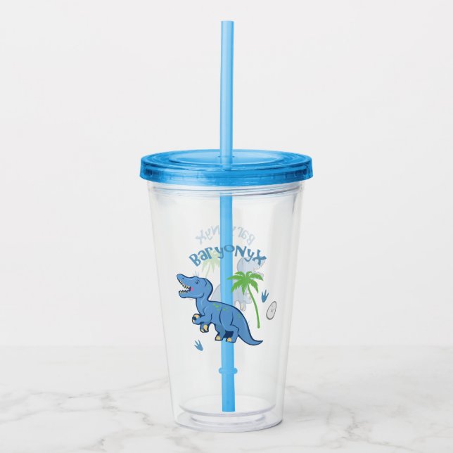 Cute Baryonyx Take Away Mugg (Framsida)
