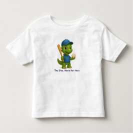 Cute Baseball Dino Shirt for Kids T