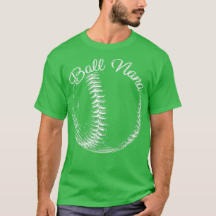 Cute Baseball Mamma Baseball Softball Nana Sports T Shirt