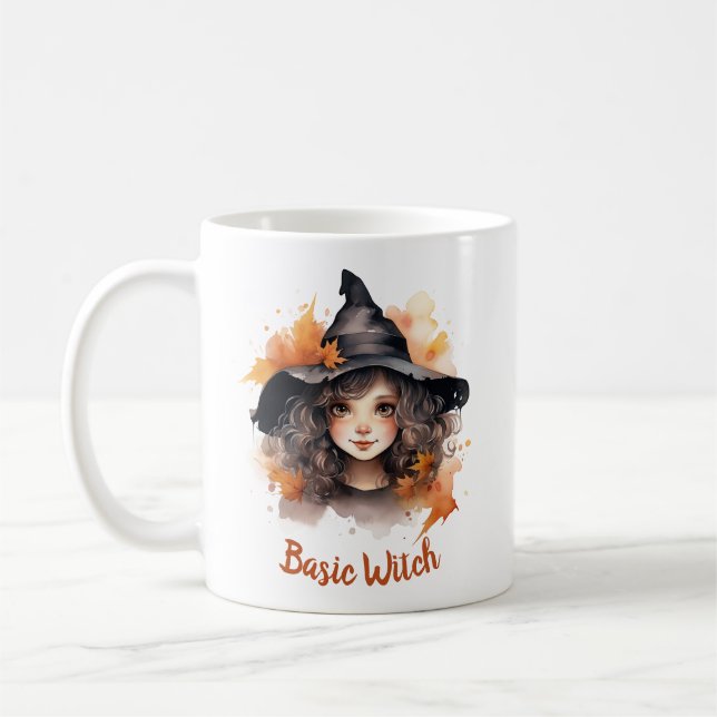 Cute Basic Witch Kaffemugg (Vänster)
