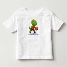Cute Basketball Dino Shirt for toddlers T
