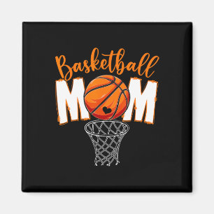 Cute Basketball Mamma Mamma Mors dag från Son Dau Magnet