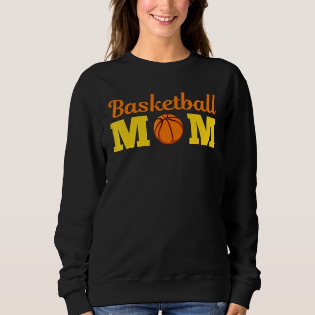 Cute Basketball Mamma Novelty Sports Mors dag App T Shirt (Framsida)