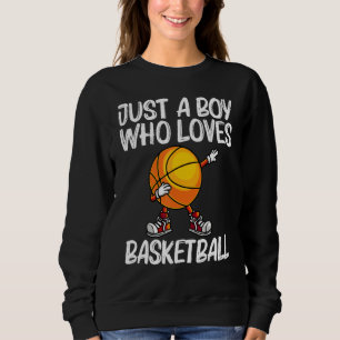 Cute Basketball Pla för Boys Kids Basketball Sport T Shirt