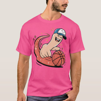 Cute Basketball-spelare för Basketball Älskare T Shirt