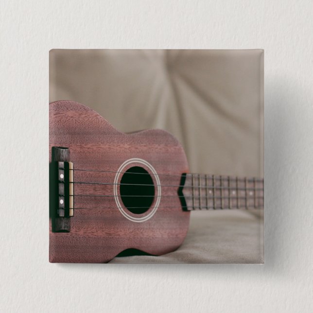 Cute Bass Guitar Knapp (Framsida)