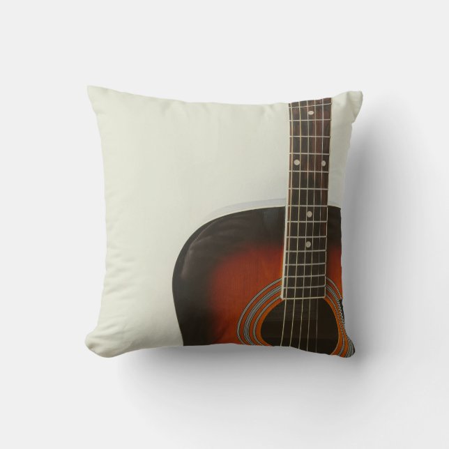Cute Bass Guitar Kudde (Framsida)