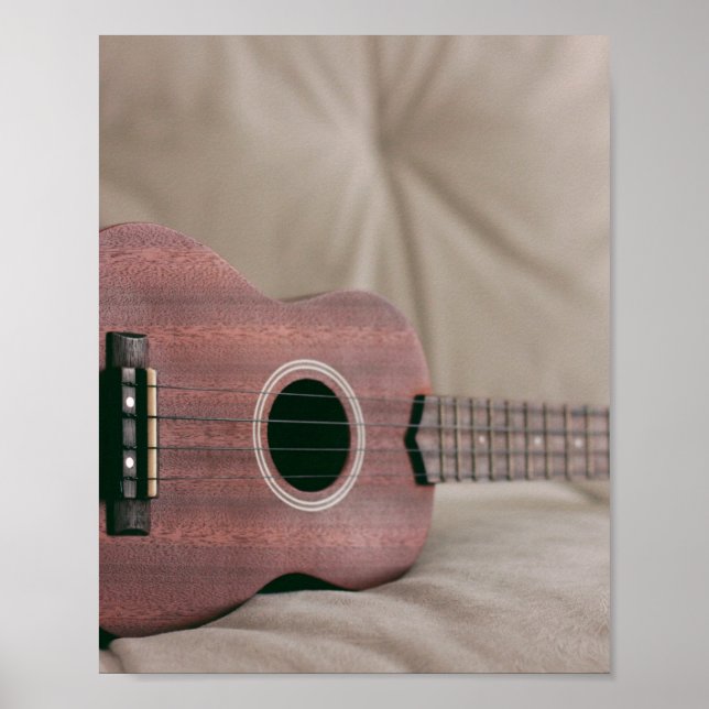 Cute Bass Guitar Poster (Framsidan)