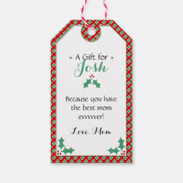 Cute ・ Bästa Mamma någonsin ・ Kärlek Mamma ・ För b Presentetikett