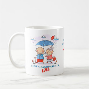 Cute Bästa morföräldrar någonsin-Personlig fö Kaffemugg