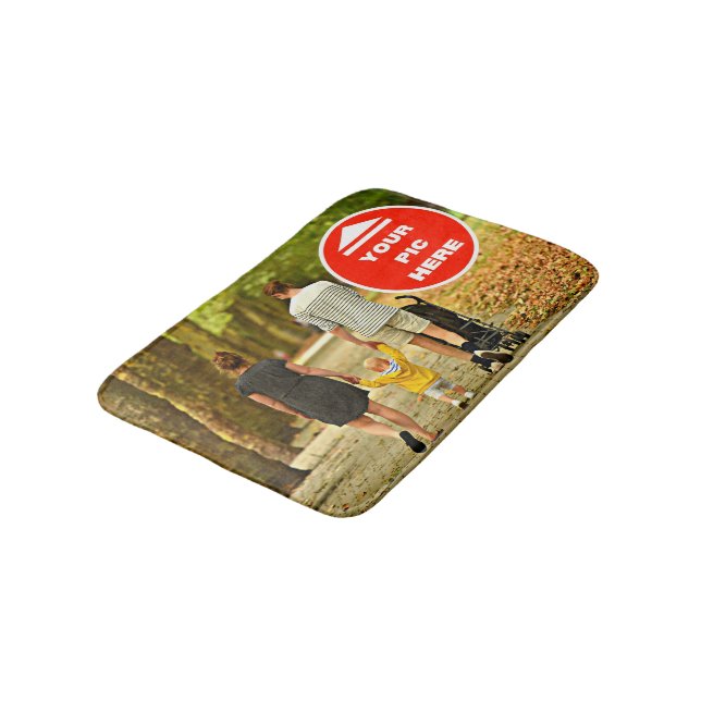 Cute! Bath Mat-Personlig - liten Badrumsmatta (Vinklad)