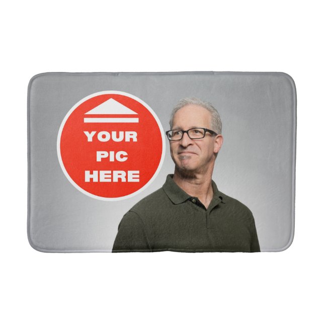 Cute! Bath Mat-Personlig - medel Badrumsmatta (Framsidan)