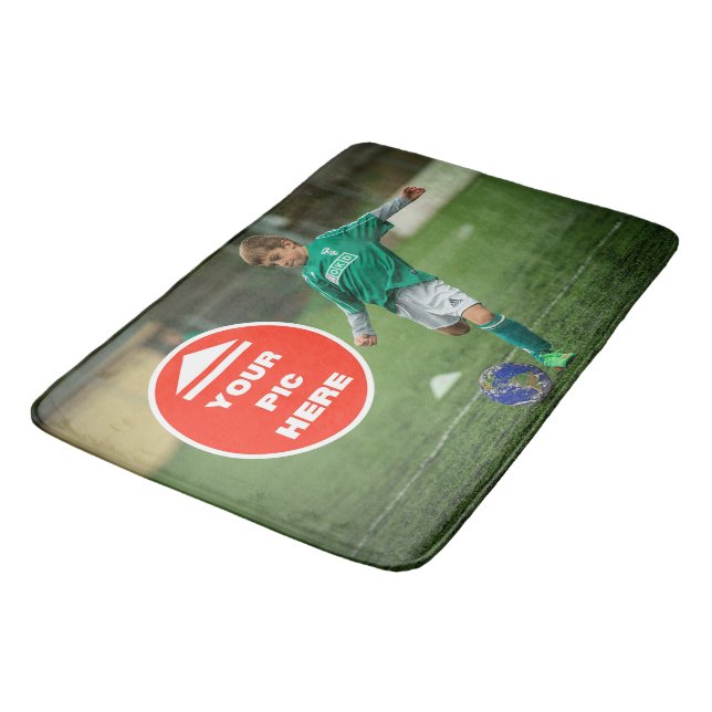 Cute! Bath Mat-Personlig - stor Badrumsmatta (Vinklad)