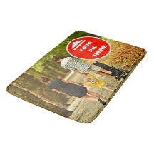 Cute! Bath Mat-Personlig - stor