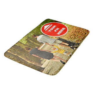 Cute! Bath Mat-Personlig - stor Badrumsmatta