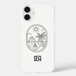 cute beach phone case 