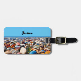 Cute Beach-Småstarna Bagagebricka