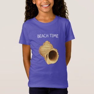 Cute Beach Time Seashell T Shirt